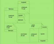 4-комнатная квартира площадью 92 кв.м, Пролетарский проспект, 2 | цена 5 600 000 руб. | www.metrprice.ru