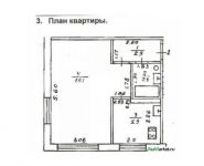1-комнатная квартира площадью 31 кв.м, Гагарина ул., 3 | цена 1 700 000 руб. | www.metrprice.ru