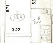 3-комнатная квартира площадью 63.7 кв.м, улица Винокурова, 13к1 | цена 12 800 000 руб. | www.metrprice.ru