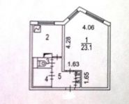 1-комнатная квартира площадью 40 кв.м, 1-й микрорайон, 1 | цена 6 200 000 руб. | www.metrprice.ru