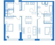 4-комнатная квартира площадью 98 кв.м, пр-кт Мира, д. 188б с1 | цена 16 991 150 руб. | www.metrprice.ru