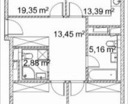 3-комнатная квартира площадью 89.6 кв.м, проезд Шокальского, 31к1 | цена 19 321 771 руб. | www.metrprice.ru