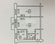 2-комнатная квартира площадью 44 кв.м, улица Ивана Франко, 18к1 | цена 6 500 000 руб. | www.metrprice.ru