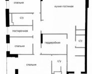 4-комнатная квартира площадью 134 кв.м, Мичуринский просп. Олимпийская деревня, 1к1 | цена 55 000 000 руб. | www.metrprice.ru