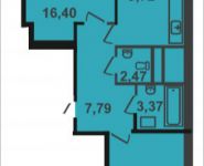 2-комнатная квартира площадью 59.6 кв.м, Лукино, корп.4 | цена 4 134 631 руб. | www.metrprice.ru