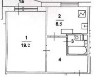 1-комнатная квартира площадью 40 кв.м, Новокосинская ул., 44 | цена 6 200 000 руб. | www.metrprice.ru