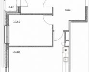 3-комнатная квартира площадью 67.33 кв.м, Лазоревый пр., 3 | цена 13 625 908 руб. | www.metrprice.ru