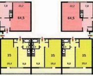 1-комнатная квартира площадью 35 кв.м, Твардовского ул., 6К4 | цена 6 100 000 руб. | www.metrprice.ru