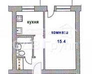 1-комнатная квартира площадью 30 кв.м, Песчаный пер., 10к1 | цена 5 900 000 руб. | www.metrprice.ru