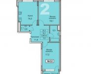 2-комнатная квартира площадью 71 кв.м, Промышленная ул, 17 | цена 5 052 000 руб. | www.metrprice.ru