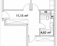 2-комнатная квартира площадью 64.62 кв.м, Лазоревый пр., 3 | цена 14 689 224 руб. | www.metrprice.ru