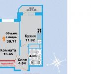 1-комнатная квартира площадью 0 кв.м, Колпакова ул. | цена 3 390 000 руб. | www.metrprice.ru