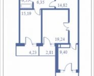 2-комнатная квартира площадью 86.2 кв.м, Мясницкая улица, 17с2 | цена 9 092 996 руб. | www.metrprice.ru