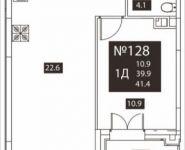 1-комнатная квартира площадью 41.4 кв.м в ЖК "Тимирязев Парк",  | цена 14 904 000 руб. | www.metrprice.ru