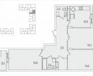 3-комнатная квартира площадью 82 кв.м, Николо-Хованская ул, 3к1 | цена 6 813 600 руб. | www.metrprice.ru