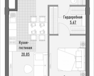 1-комнатная квартира площадью 50.59 кв.м, Сущёвский Вал, 49С2, корп.2.1 | цена 11 490 000 руб. | www.metrprice.ru