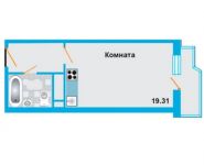 1-комнатная квартира площадью 29.1 кв.м, Рупасовский 2-й пер., 3 | цена 2 450 000 руб. | www.metrprice.ru