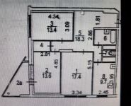 3-комнатная квартира площадью 83 кв.м, Никулинская ул., 6К2 | цена 19 500 000 руб. | www.metrprice.ru