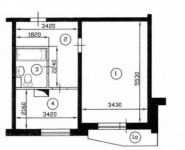 1-комнатная квартира площадью 39 кв.м, Академика Анохина ул., 26К1 | цена 8 700 000 руб. | www.metrprice.ru