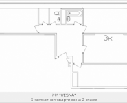 3-комнатная квартира площадью 86.6 кв.м, Ясная, 8, корп.11 | цена 5 497 277 руб. | www.metrprice.ru