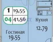 1-комнатная квартира площадью 43 кв.м, Белорусская ул., 2 | цена 3 900 000 руб. | www.metrprice.ru