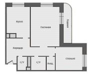 2-комнатная квартира площадью 2 кв.м, Академика Павлова ул., 24 | цена 20 891 000 руб. | www.metrprice.ru