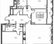 3-комнатная квартира площадью 116.48 кв.м в ЖК "Зиларт", Автозаводская, 23, корп.2 | цена 47 393 082 руб. | www.metrprice.ru