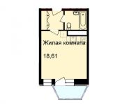 1-комнатная квартира площадью 27 кв.м, Ясная ул., 7 | цена 2 700 581 руб. | www.metrprice.ru