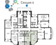 1-комнатная квартира площадью 44.2 кв.м, Преображенская ул. | цена 3 991 260 руб. | www.metrprice.ru