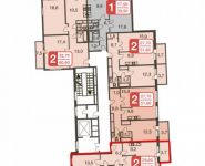 2-комнатная квартира площадью 46.7 кв.м, Барышевская Роща ул., 11 | цена 4 409 370 руб. | www.metrprice.ru