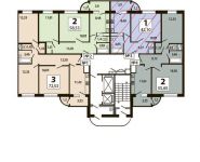 1-комнатная квартира площадью 42.1 кв.м, Варшавское ш. | цена 3 900 000 руб. | www.metrprice.ru