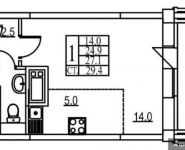 0-комнатная квартира площадью 30 кв.м, Северный кв-л, 20 | цена 2 800 000 руб. | www.metrprice.ru