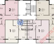 2-комнатная квартира площадью 53 кв.м, Жулебинский бул., 30К1 | цена 7 700 000 руб. | www.metrprice.ru