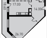 2-комнатная квартира площадью 82.2 кв.м, 1-й Нагатинский пр-д, корп.206 | цена 19 140 918 руб. | www.metrprice.ru