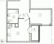 1-комнатная квартира площадью 42.5 кв.м, Космонавтов б-р, 7 | цена 4 321 125 руб. | www.metrprice.ru