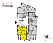 2-комнатная квартира площадью 64 кв.м, Бородинский бульвар, 2 | цена 4 450 000 руб. | www.metrprice.ru