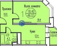 1-комнатная квартира площадью 46 кв.м в ЖК "Зеленый Остров" (Котельники), Южный мкр, 8 | цена 3 700 000 руб. | www.metrprice.ru