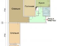 3-комнатная квартира площадью 65 кв.м, Барвихинская улица, 10 | цена 7 650 000 руб. | www.metrprice.ru