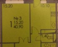 1-комнатная квартира площадью 40 кв.м в ЖК "Центр-2", Автозаводская ул. | цена 3 150 000 руб. | www.metrprice.ru