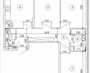 3-комнатная квартира площадью 77.5 кв.м, бульвар Космонавтов, корп.17 | цена 5 892 728 руб. | www.metrprice.ru