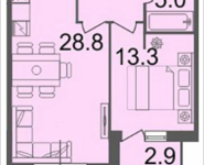 2-комнатная квартира площадью 55.8 кв.м, Серебрякова, 11-13, корп.3 | цена 8 141 220 руб. | www.metrprice.ru