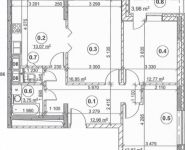 3-комнатная квартира площадью 88 кв.м, Буденного просп., 51С12 | цена 12 847 000 руб. | www.metrprice.ru