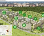 1-комнатная квартира площадью 36 кв.м, Курыжова ул., 15 | цена 3 050 000 руб. | www.metrprice.ru