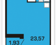 1-комнатная квартира площадью 27.64 кв.м, улица Юности, 2А | цена 2 929 840 руб. | www.metrprice.ru