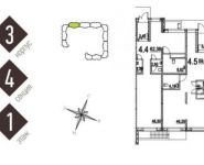 4-комнатная квартира площадью 127 кв.м, Новотушинская ул., 3 | цена 26 000 000 руб. | www.metrprice.ru