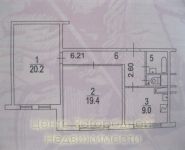 2-комнатная квартира площадью 61.5 кв.м, Народного Ополчения ул., 11 | цена 13 000 000 руб. | www.metrprice.ru