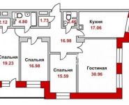 4-комнатная квартира площадью 132 кв.м в ЖК "Янтарный Город", улица Маршала Катукова, 24к1 | цена 35 000 000 руб. | www.metrprice.ru