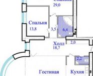 3-комнатная квартира площадью 142.3 кв.м, Береговая ул., 3 | цена 10 388 000 руб. | www.metrprice.ru