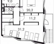 2-комнатная квартира площадью 88.5 кв.м в МФК "Balchug Residence", Садовническая, к5вл31, корп.3 | цена 43 031 061 руб. | www.metrprice.ru