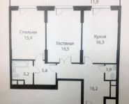 2-комнатная квартира площадью 83 кв.м, Ляпидевского ул., 1 | цена 9 500 000 руб. | www.metrprice.ru